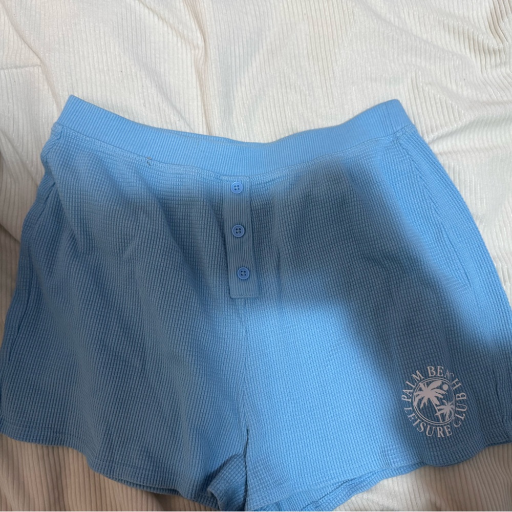 Forever 21 High Waist Blue Shorts